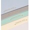 Better Office Products Formal Thank You Cards WEnvelopes, 4in. x 6in. Gold Foil Embossed, 4 Soft Hue Colors, 50PK 64639 - alternate 1